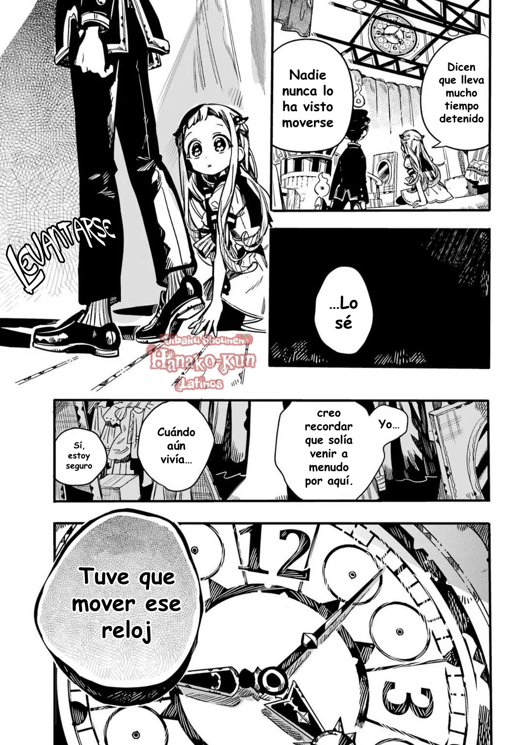 Página 34 — Jibaku Shounen Hanako-kun Capítulo 101