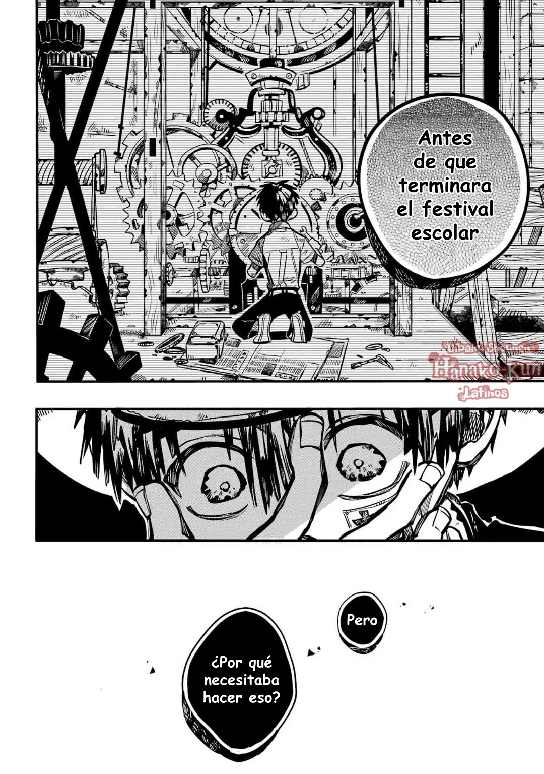 Página 35 — Jibaku Shounen Hanako-kun Capítulo 101