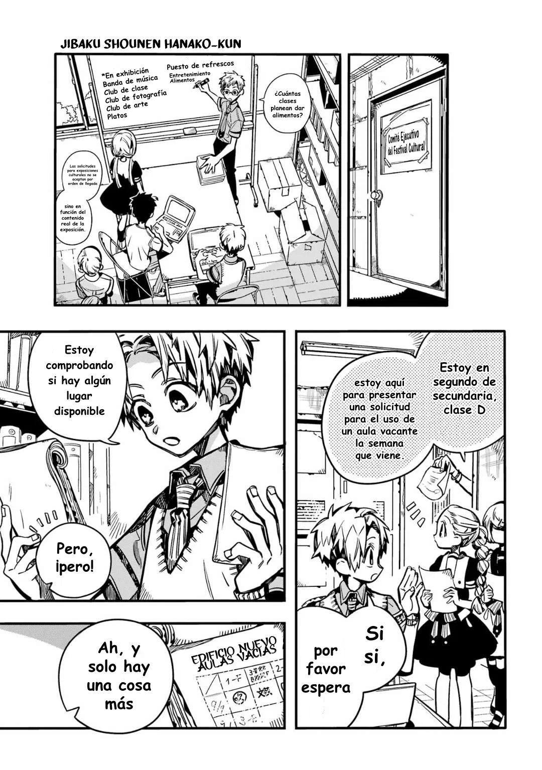 Página 36 — Jibaku Shounen Hanako-kun Capítulo 101