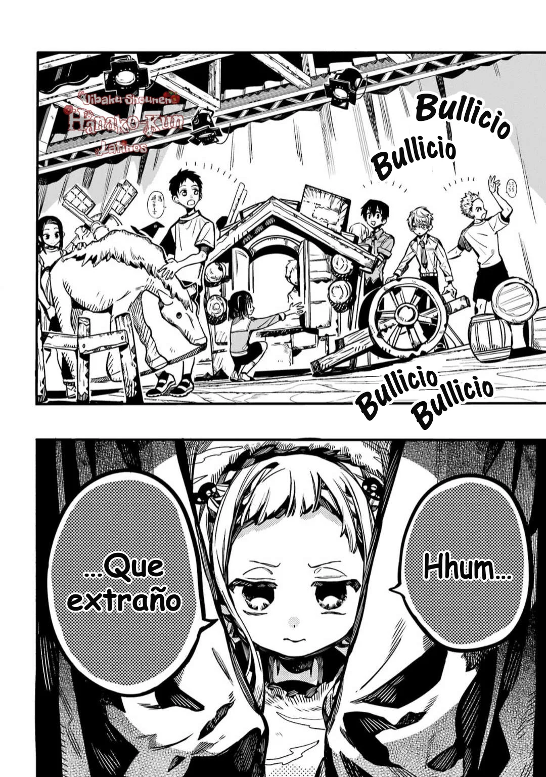 Página 8 — Jibaku Shounen Hanako-kun Capítulo 105