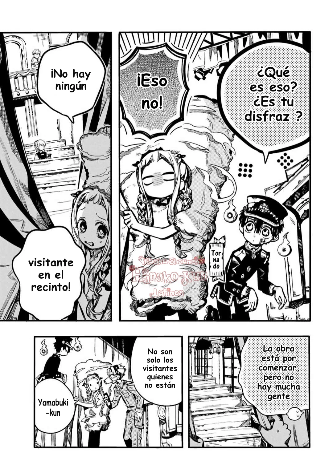 Página 9 — Jibaku Shounen Hanako-kun Capítulo 105