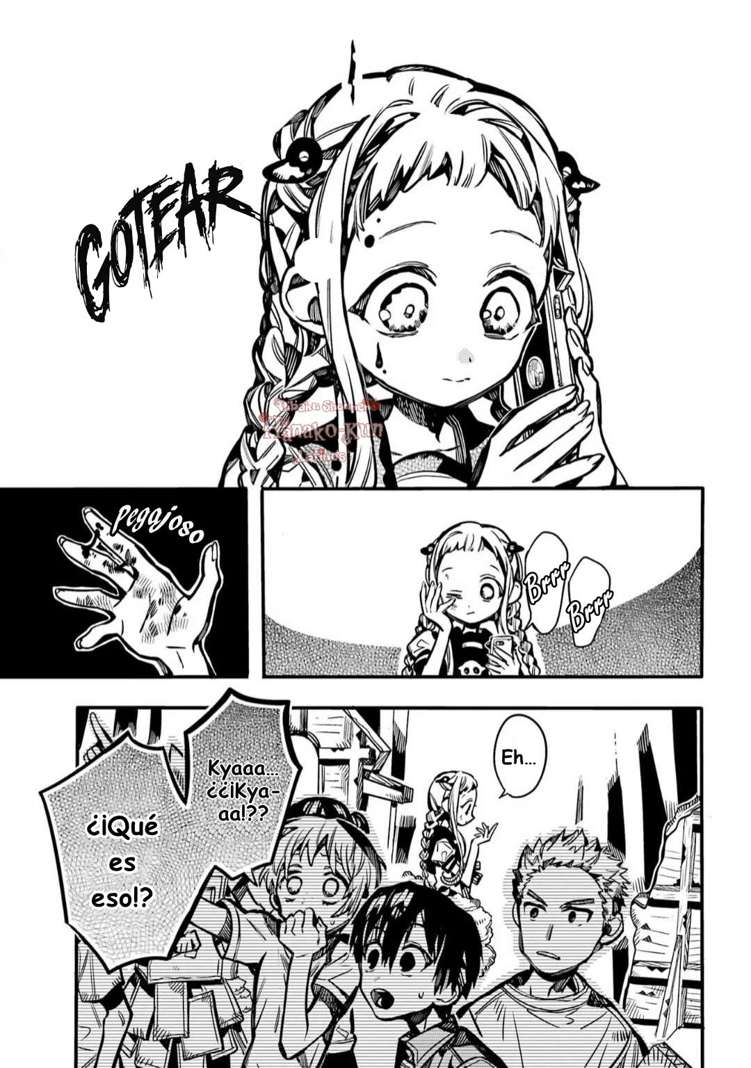 Página 11 — Jibaku Shounen Hanako-kun Capítulo 105