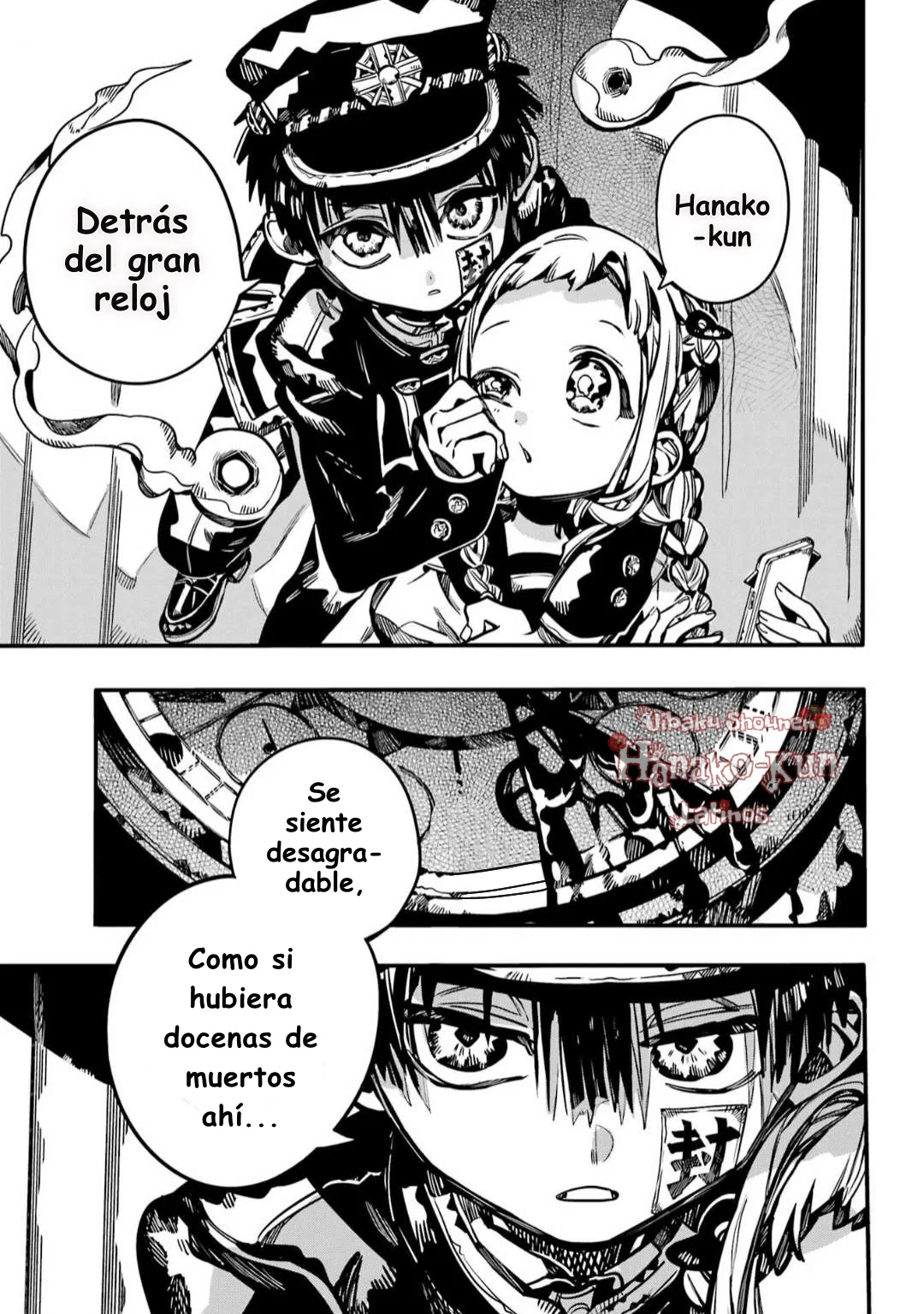 Página 13 — Jibaku Shounen Hanako-kun Capítulo 105