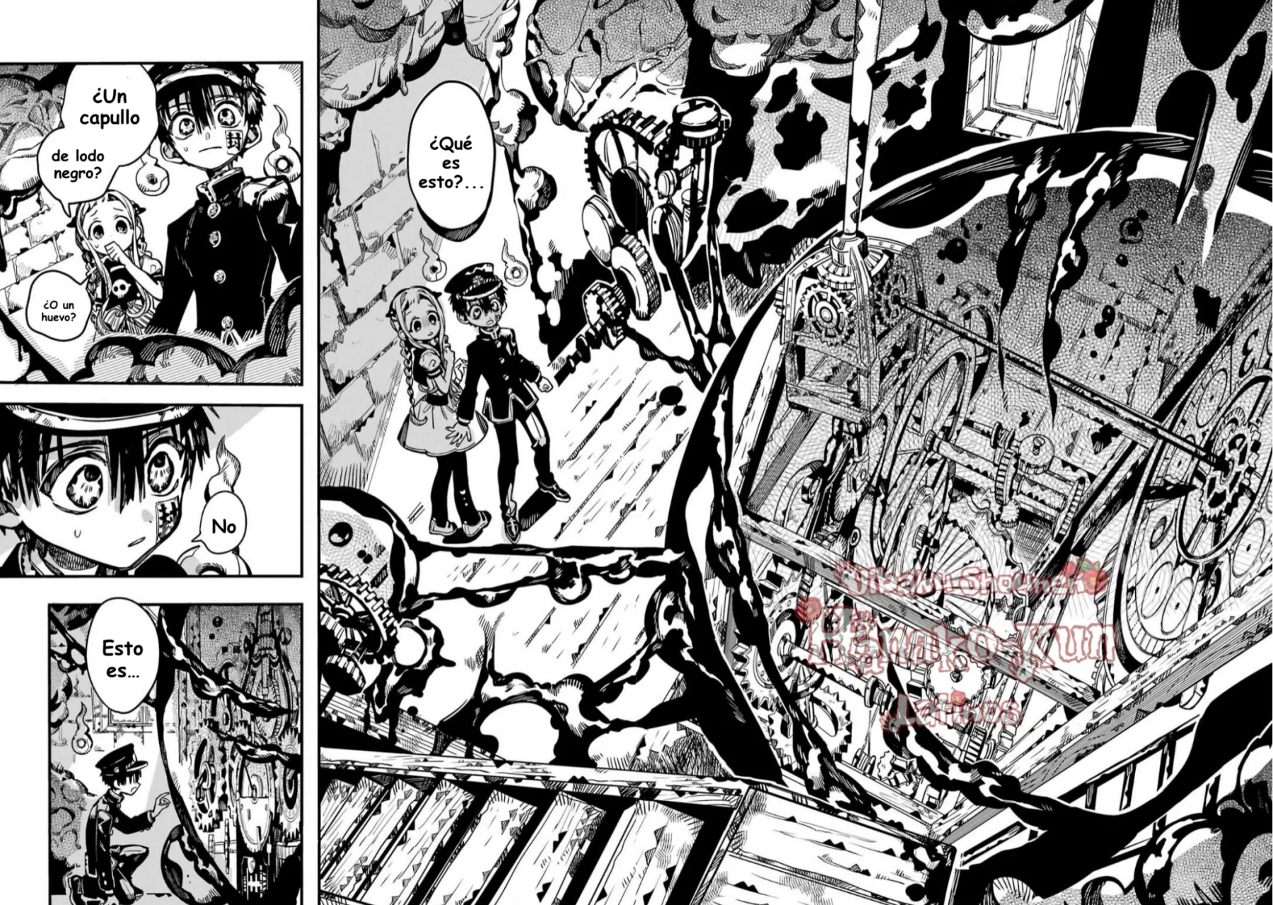Página 18 — Jibaku Shounen Hanako-kun Capítulo 105