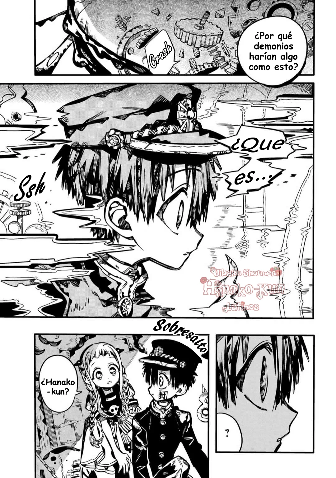 Página 20 — Jibaku Shounen Hanako-kun Capítulo 105