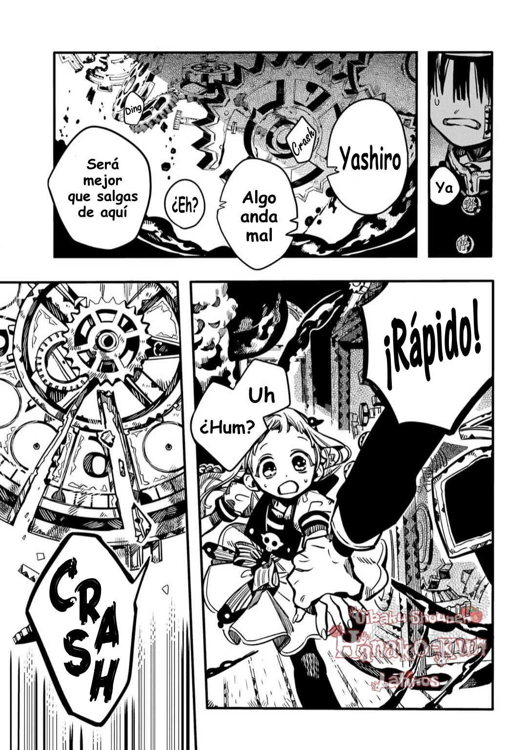 Página 22 — Jibaku Shounen Hanako-kun Capítulo 105