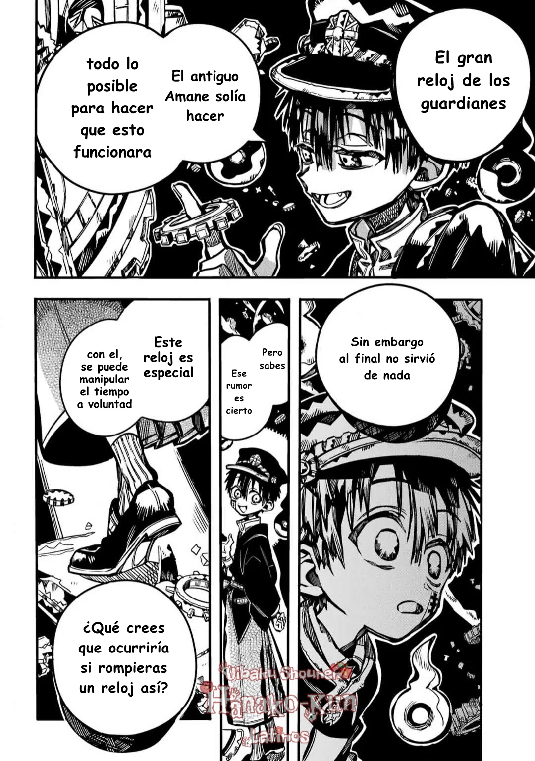 Página 32 — Jibaku Shounen Hanako-kun Capítulo 105