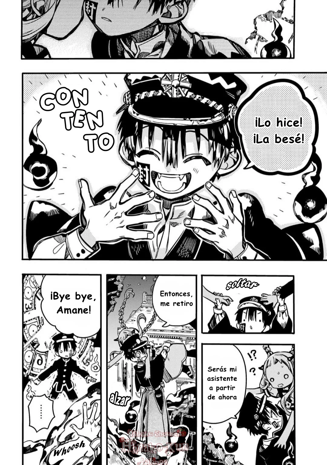 Página 38 — Jibaku Shounen Hanako-kun Capítulo 105