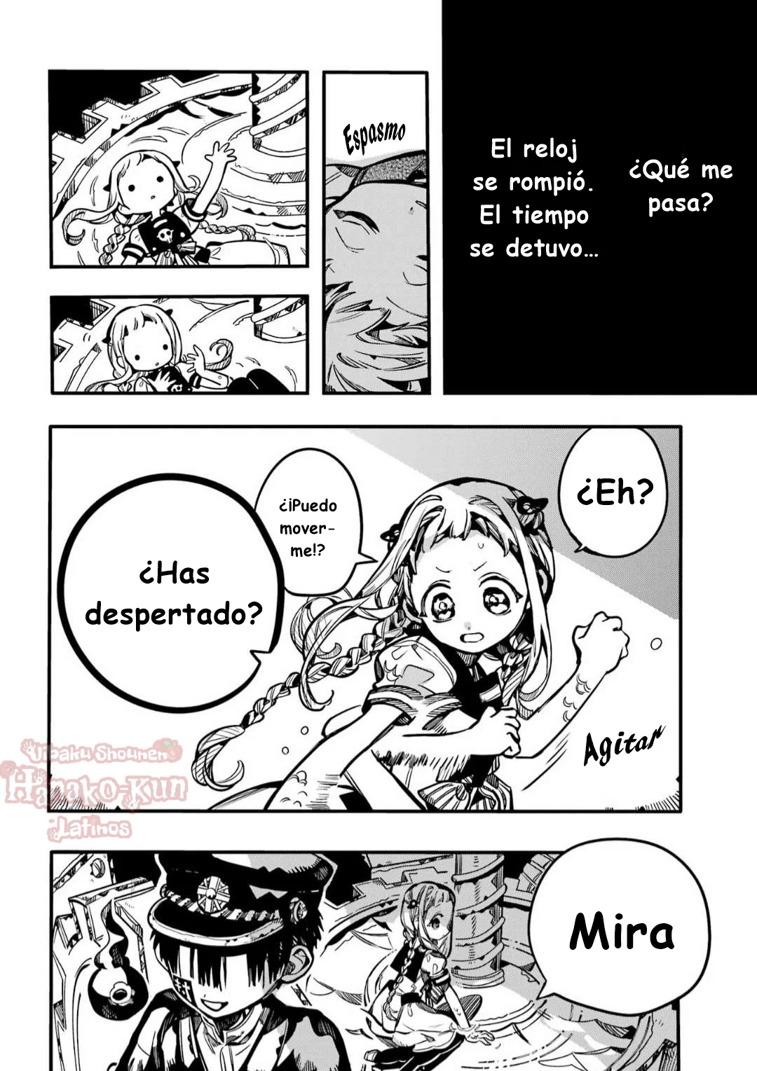 Página 10 — Jibaku Shounen Hanako-kun Capítulo 106