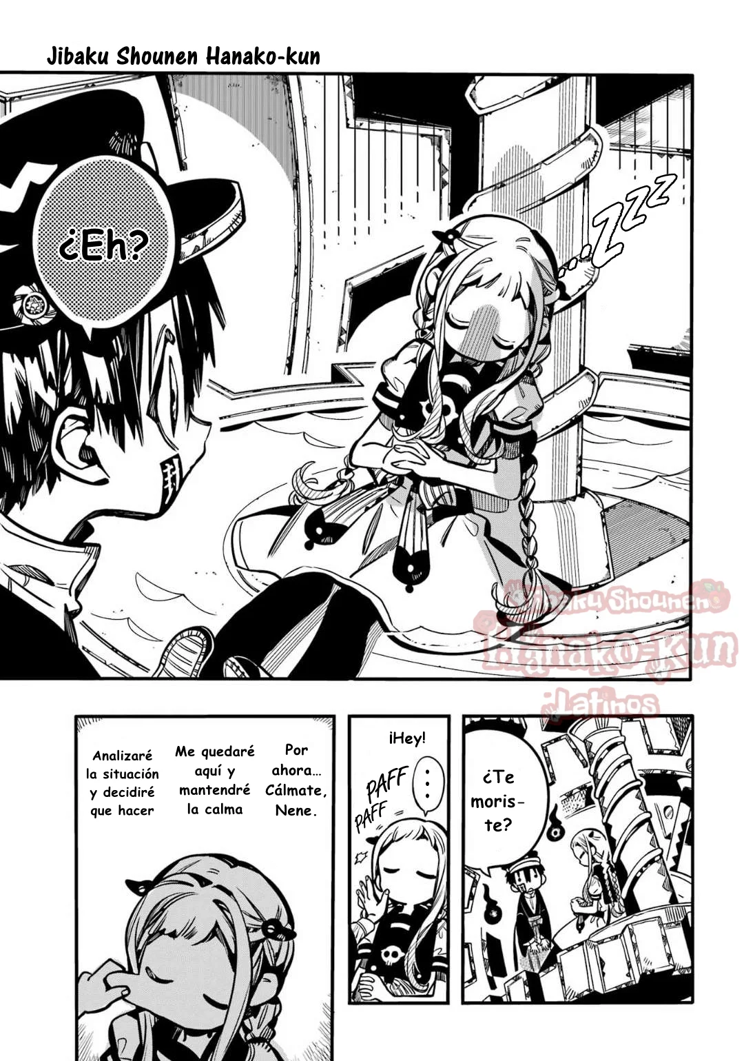 Página 13 — Jibaku Shounen Hanako-kun Capítulo 106