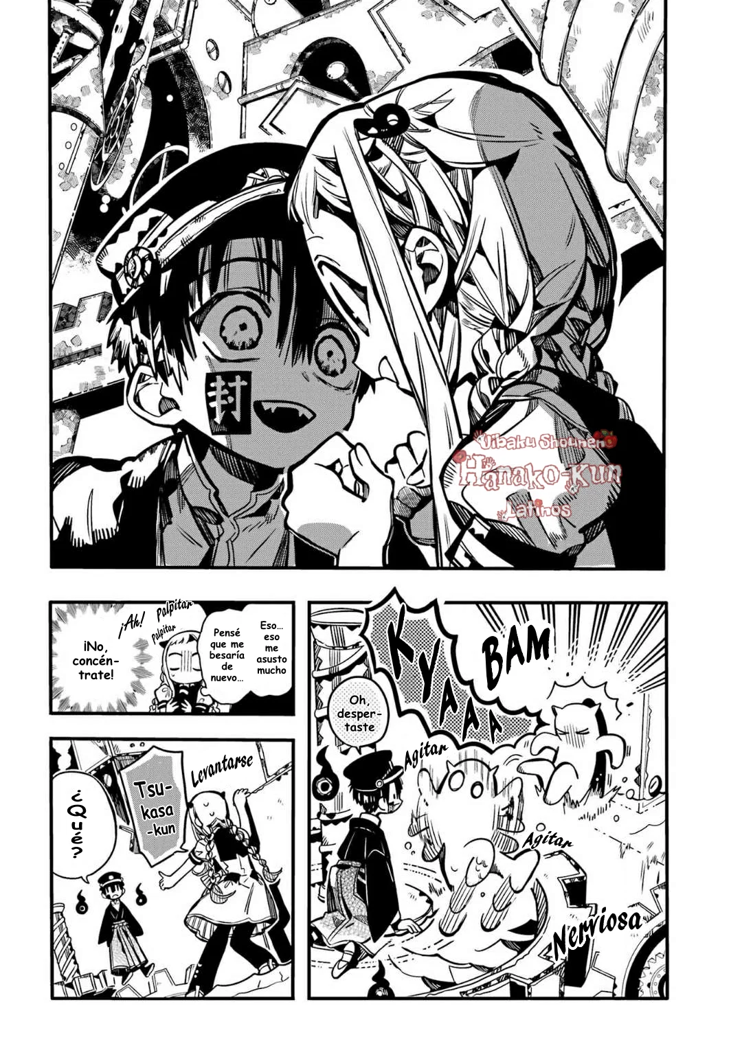 Página 18 — Jibaku Shounen Hanako-kun Capítulo 106