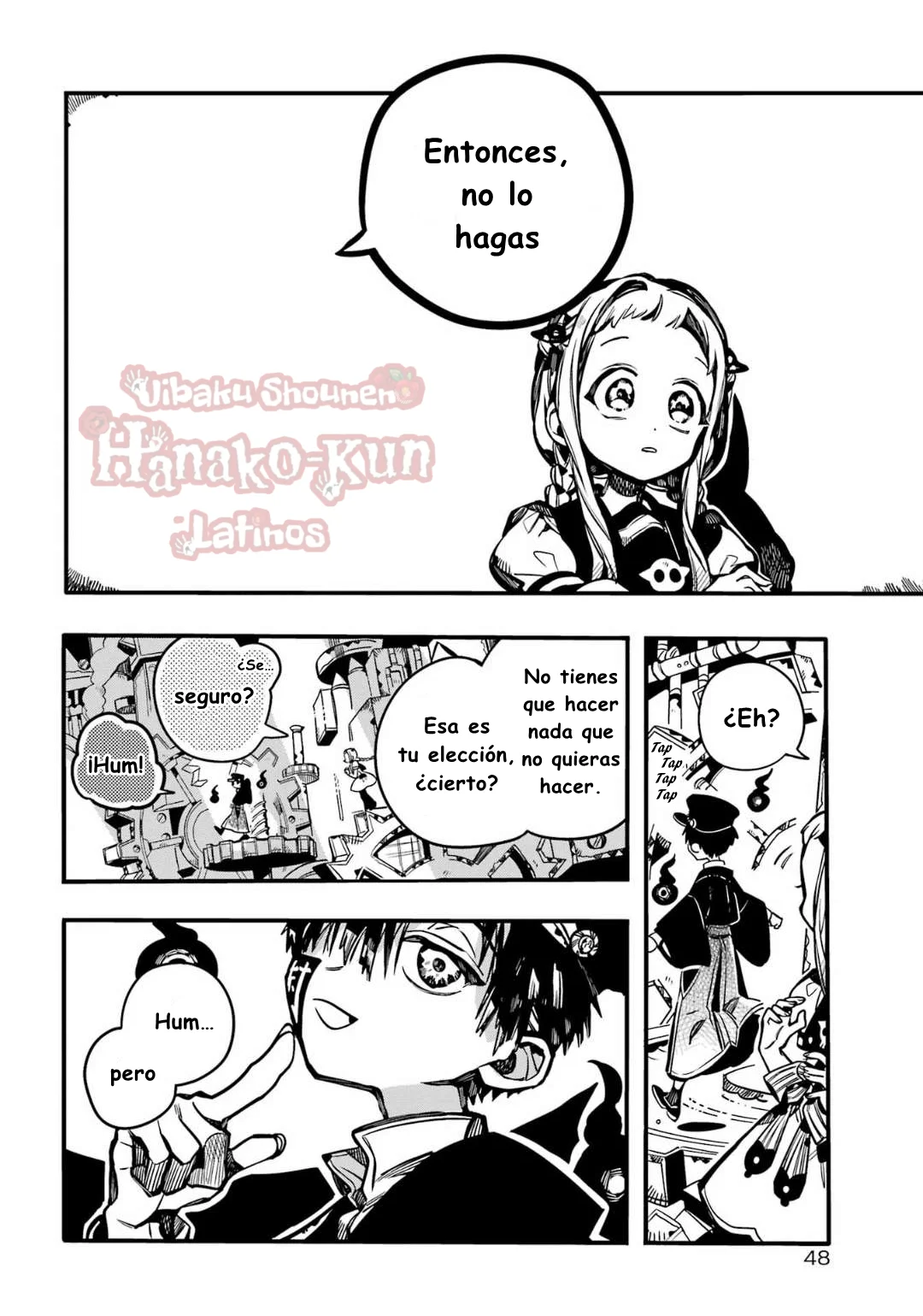 Página 20 — Jibaku Shounen Hanako-kun Capítulo 106