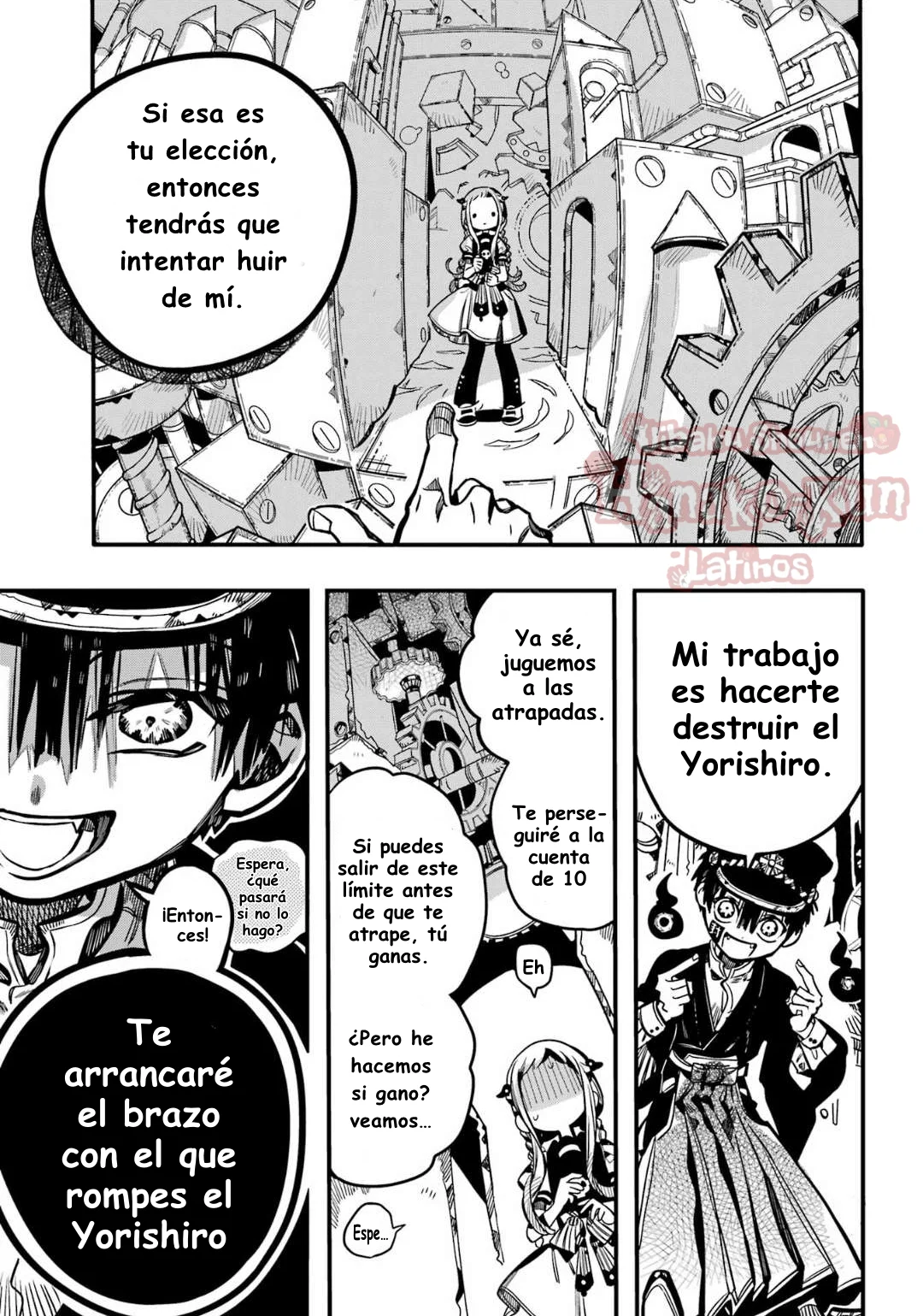 Página 21 — Jibaku Shounen Hanako-kun Capítulo 106