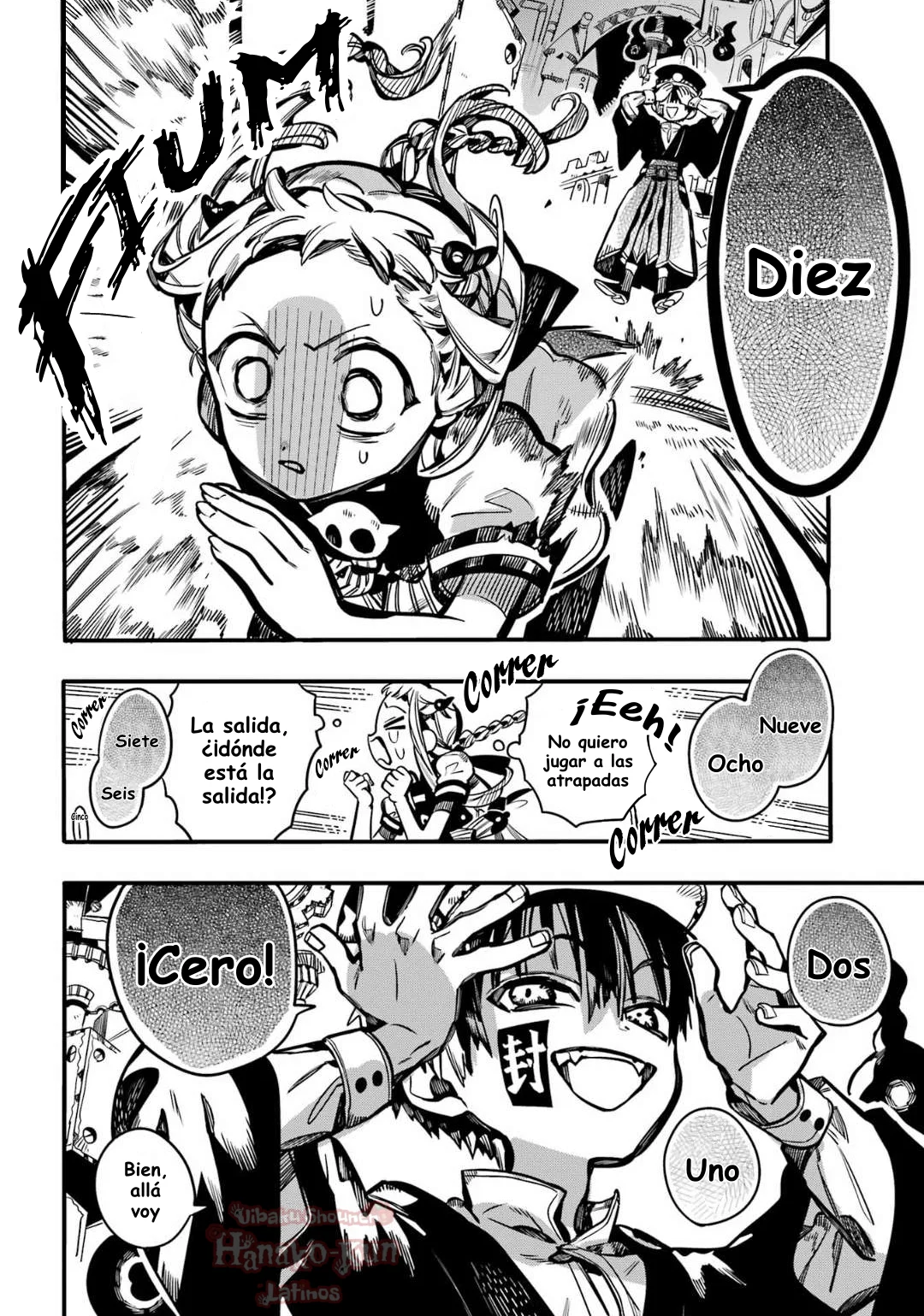 Página 22 — Jibaku Shounen Hanako-kun Capítulo 106