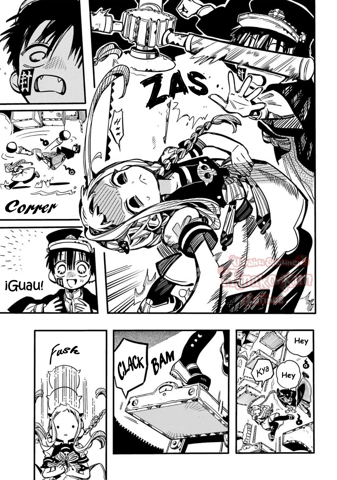 Página 25 — Jibaku Shounen Hanako-kun Capítulo 106