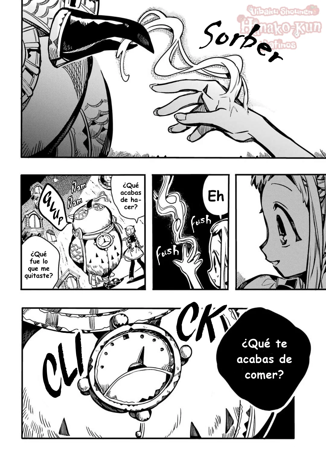 Página 30 — Jibaku Shounen Hanako-kun Capítulo 106