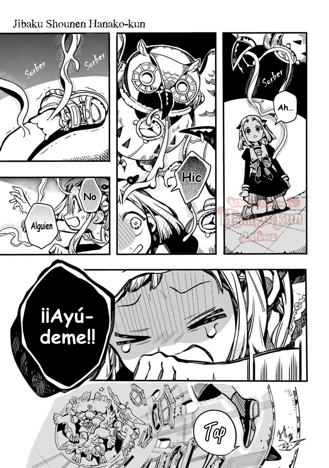 Página 33 — Jibaku Shounen Hanako-kun Capítulo 106
