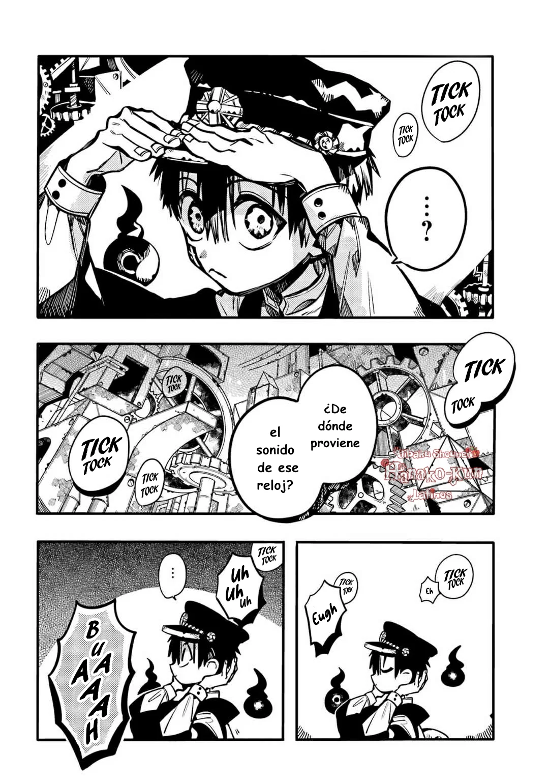 Página 6 — Jibaku Shounen Hanako-kun Capítulo 107