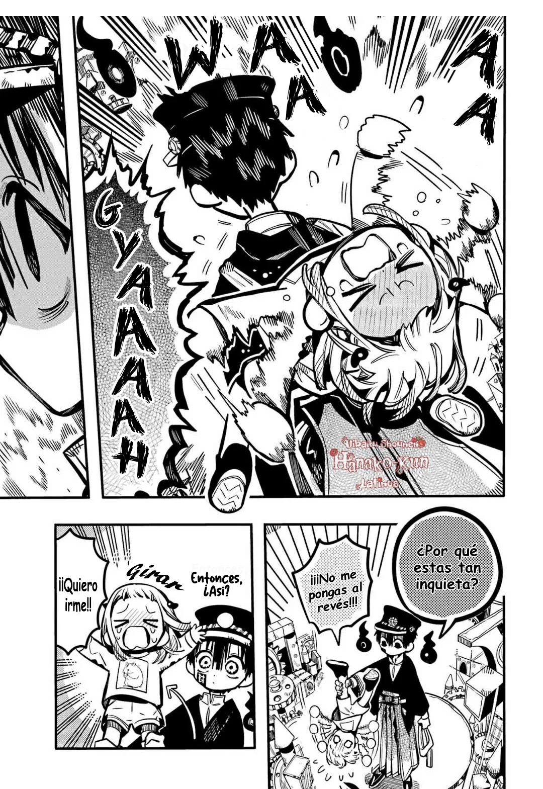 Página 7 — Jibaku Shounen Hanako-kun Capítulo 107