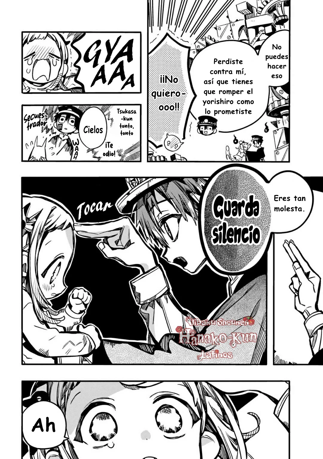 Página 8 — Jibaku Shounen Hanako-kun Capítulo 107