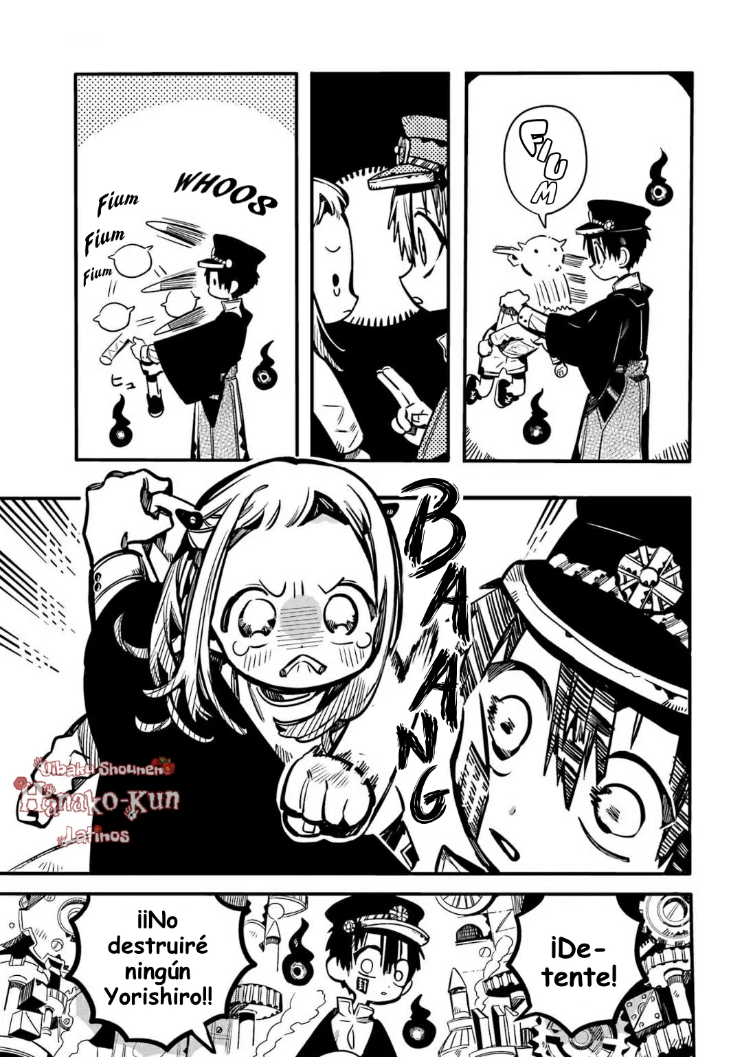 Página 9 — Jibaku Shounen Hanako-kun Capítulo 107
