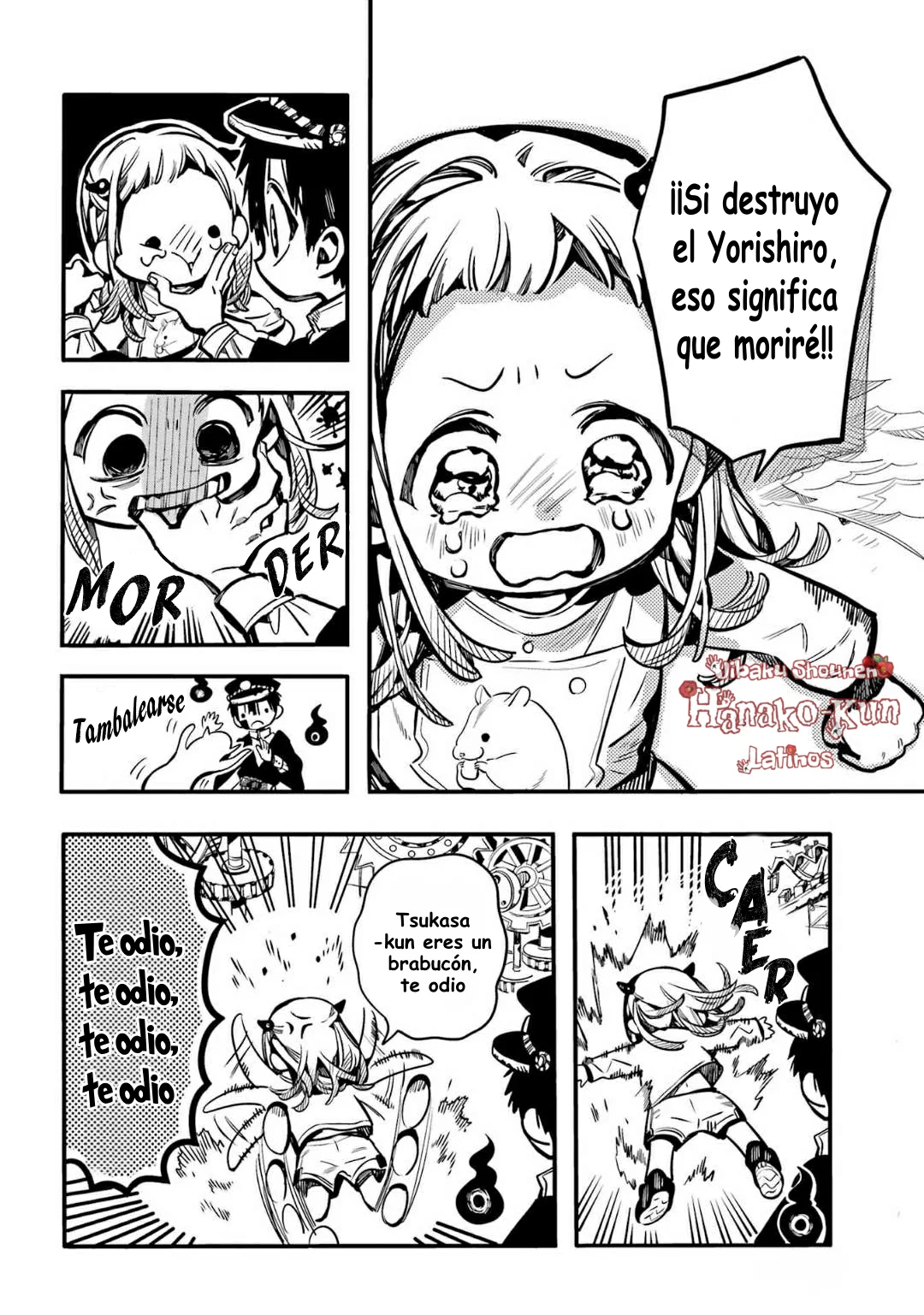 Página 10 — Jibaku Shounen Hanako-kun Capítulo 107