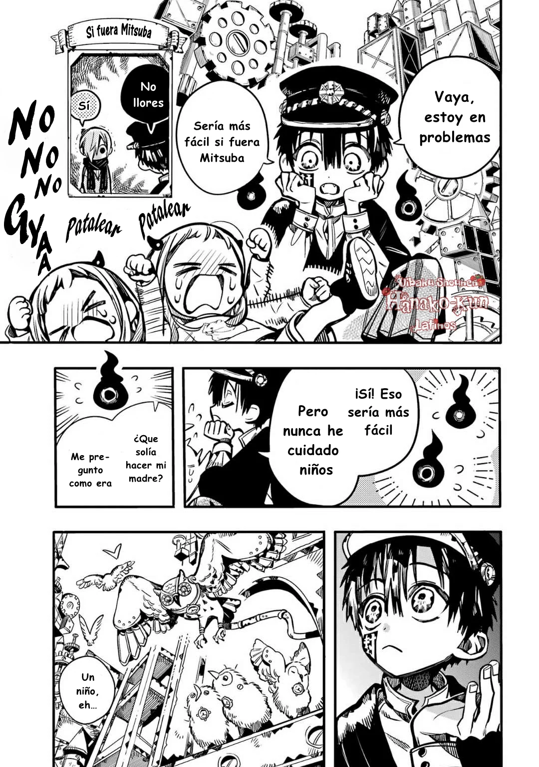 Página 11 — Jibaku Shounen Hanako-kun Capítulo 107