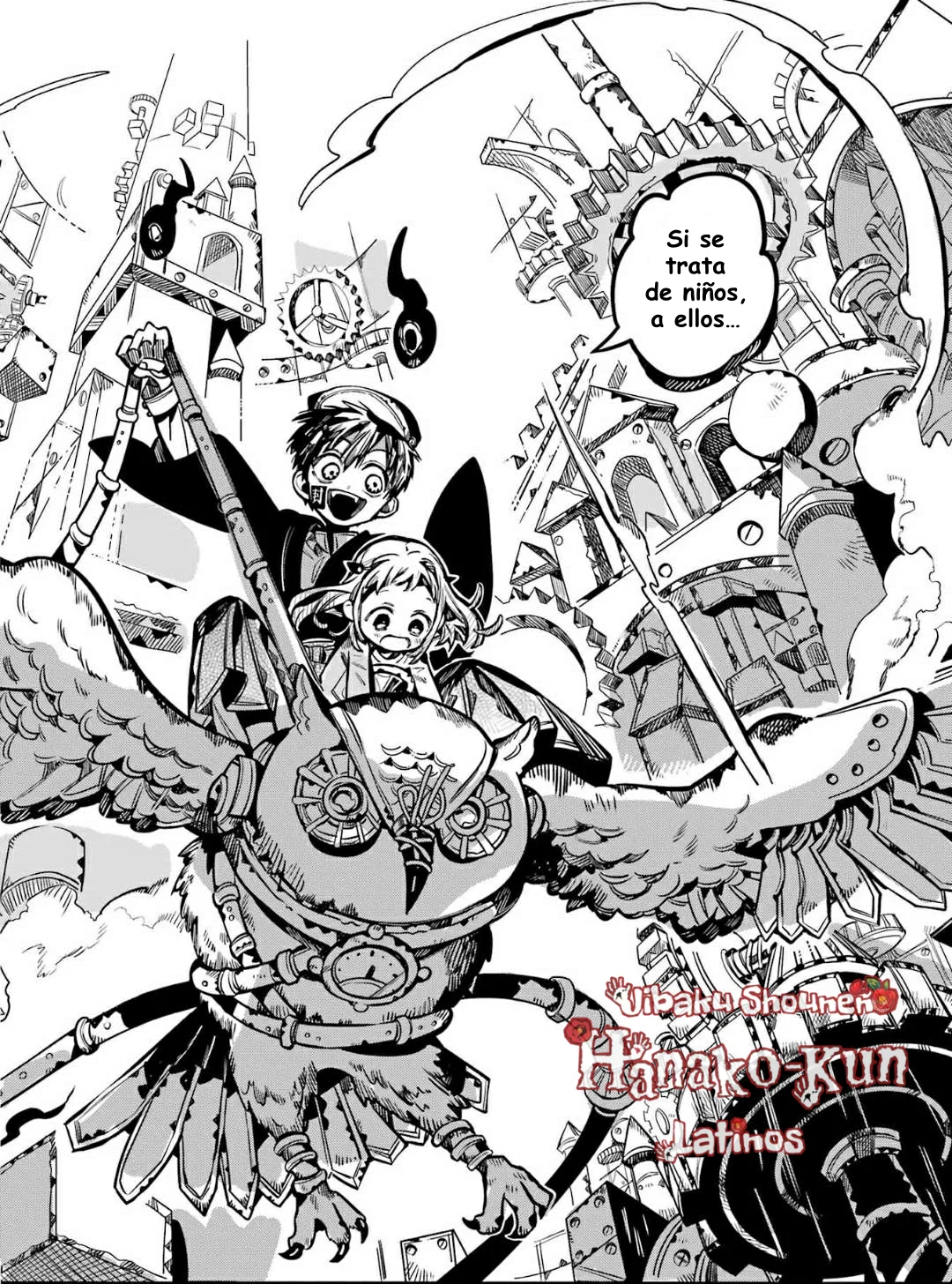 Página 12 — Jibaku Shounen Hanako-kun Capítulo 107