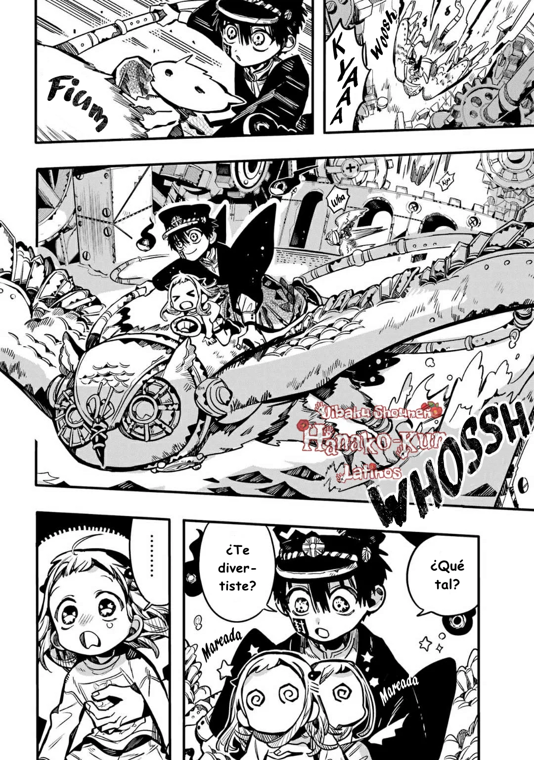 Página 14 — Jibaku Shounen Hanako-kun Capítulo 107