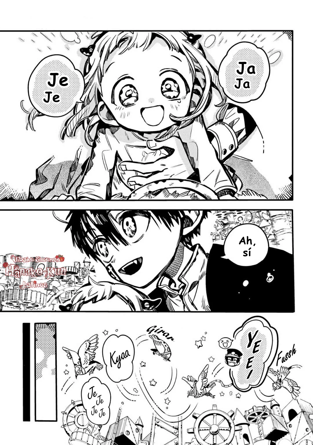 Página 15 — Jibaku Shounen Hanako-kun Capítulo 107