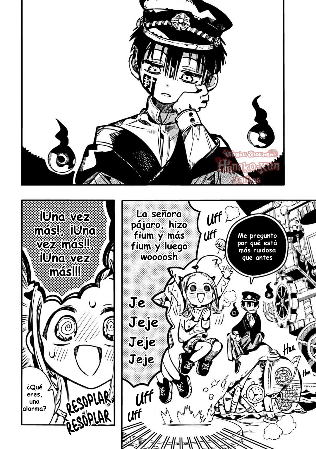 Página 16 — Jibaku Shounen Hanako-kun Capítulo 107