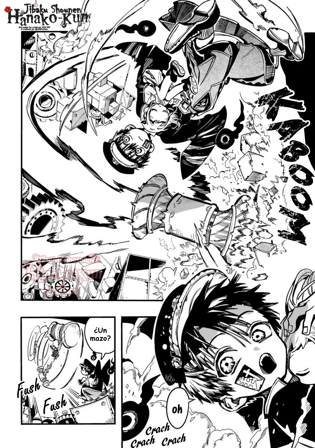 Página 24 — Jibaku Shounen Hanako-kun Capítulo 107