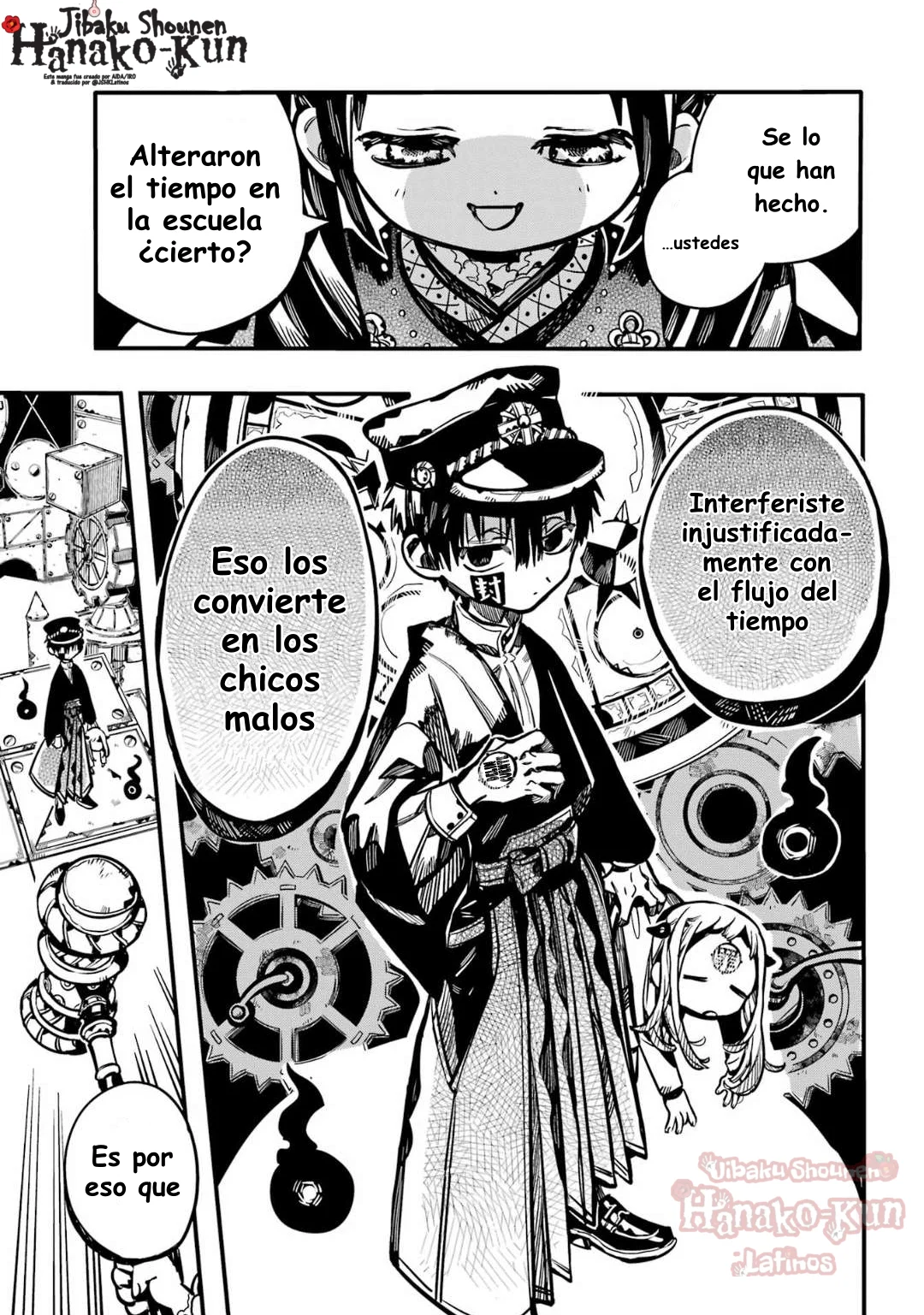 Página 29 — Jibaku Shounen Hanako-kun Capítulo 107