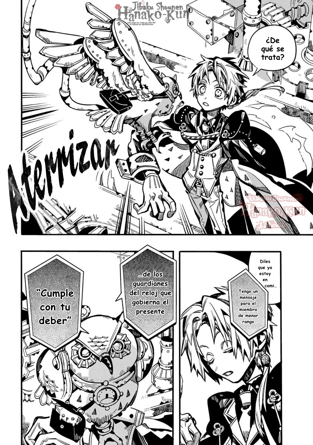 Página 8 — Jibaku Shounen Hanako-kun Capítulo 108