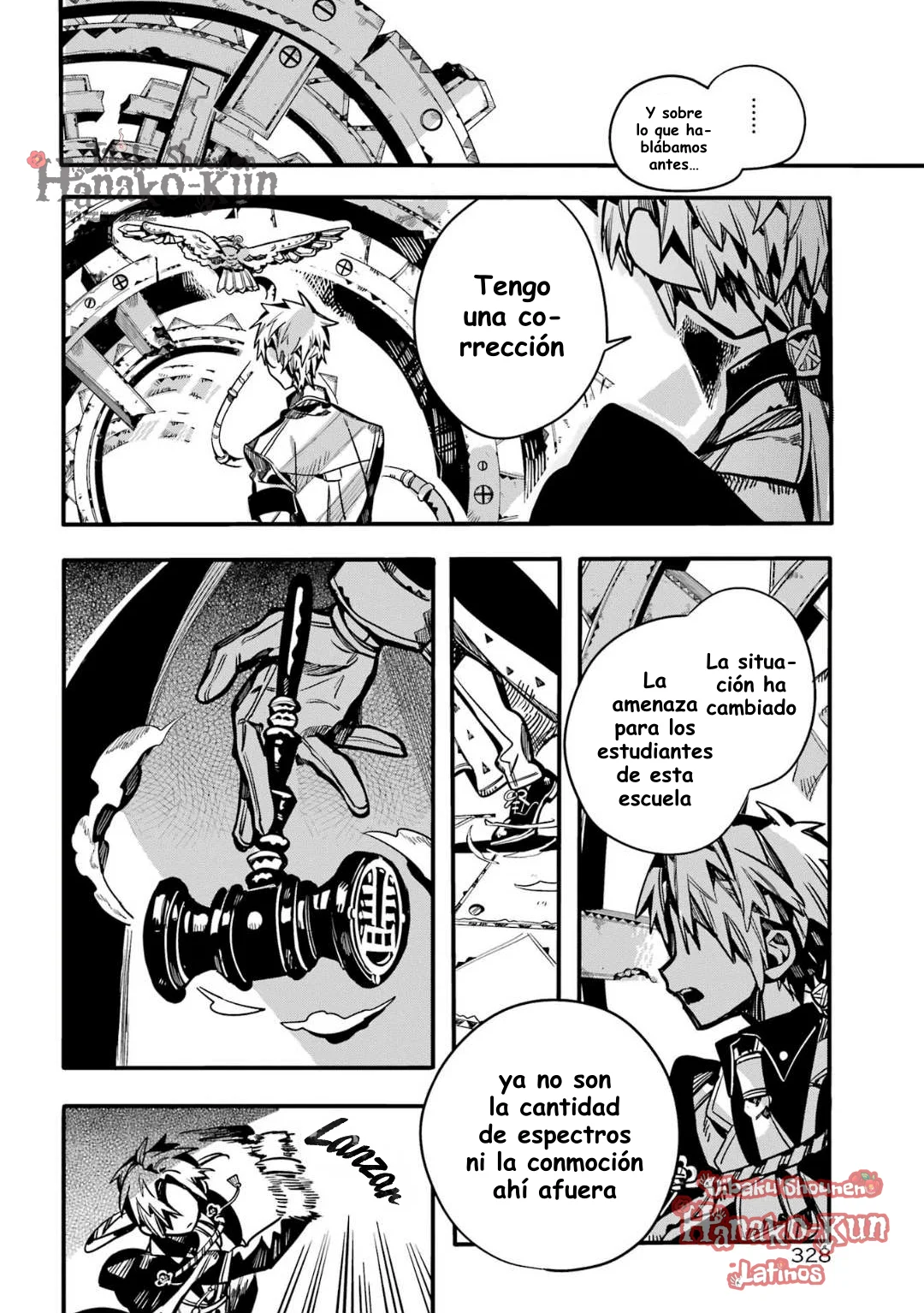 Página 10 — Jibaku Shounen Hanako-kun Capítulo 108