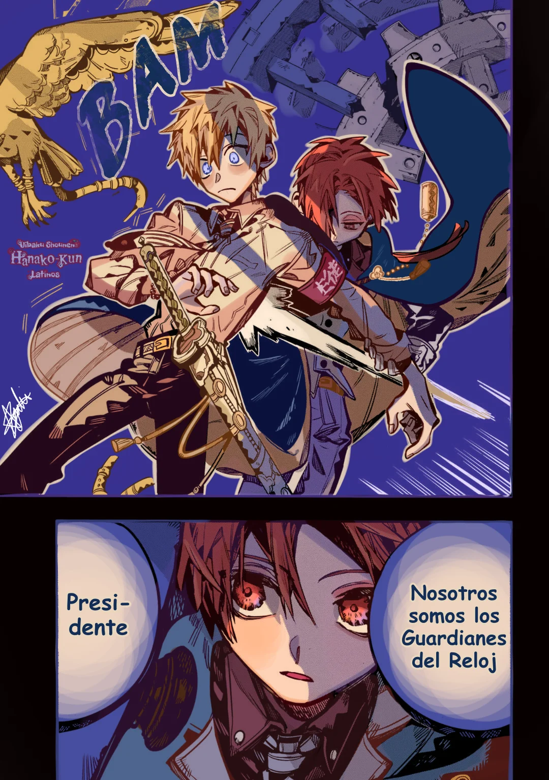Página 11 — Jibaku Shounen Hanako-kun Capítulo 108