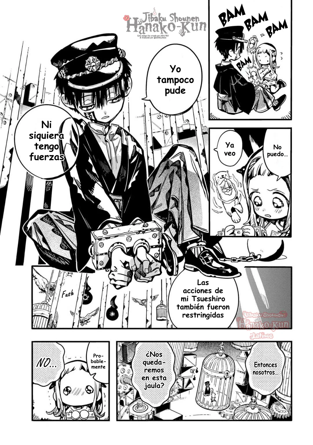 Página 15 — Jibaku Shounen Hanako-kun Capítulo 108