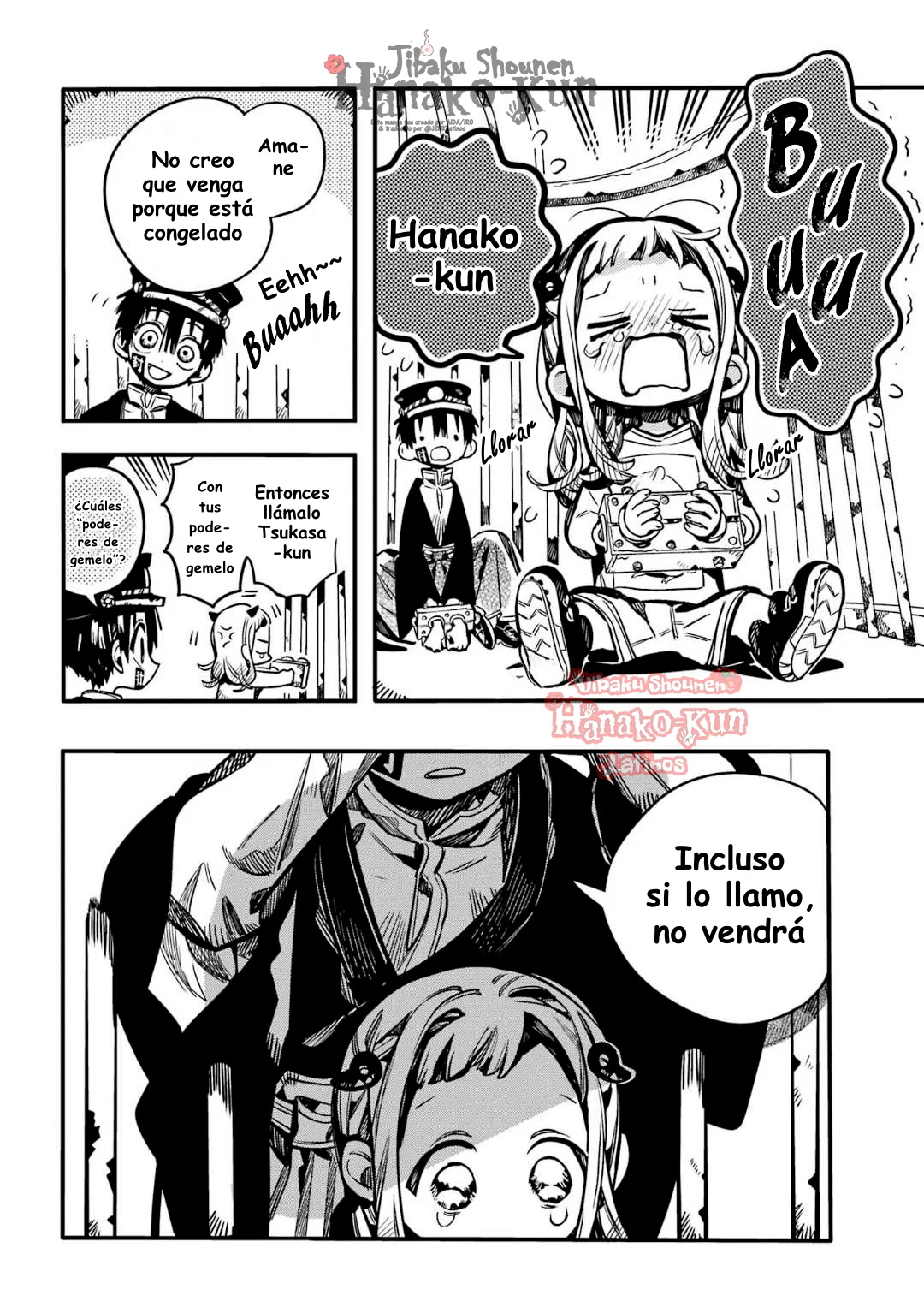 Página 16 — Jibaku Shounen Hanako-kun Capítulo 108