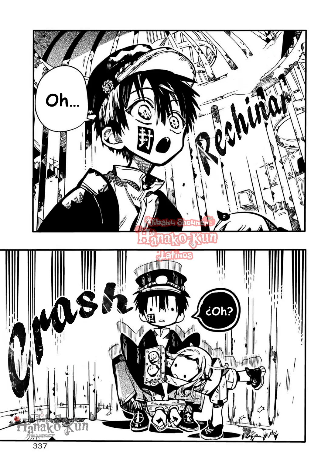 Página 19 — Jibaku Shounen Hanako-kun Capítulo 108