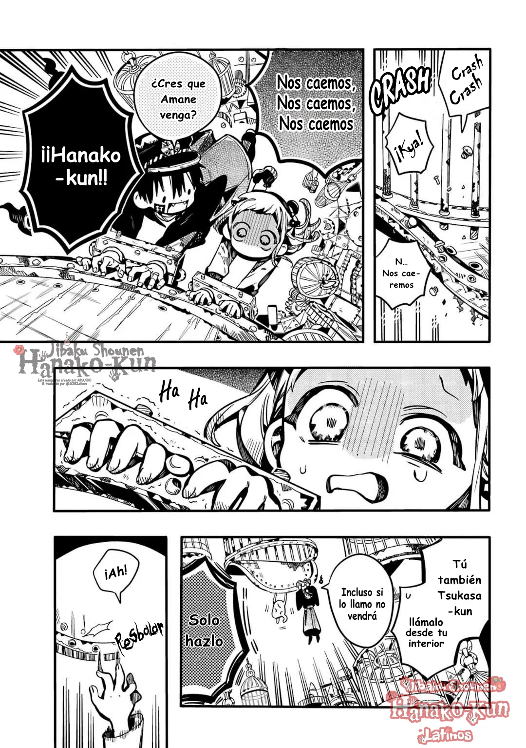 Página 21 — Jibaku Shounen Hanako-kun Capítulo 108