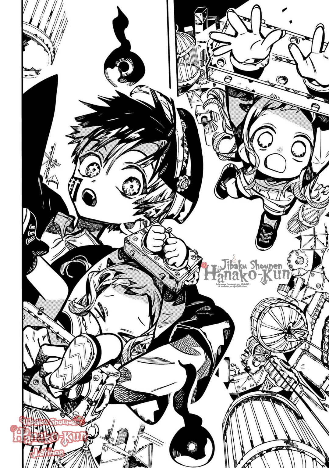 Página 22 — Jibaku Shounen Hanako-kun Capítulo 108