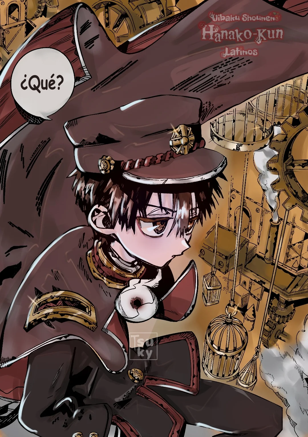 Página 25 — Jibaku Shounen Hanako-kun Capítulo 108