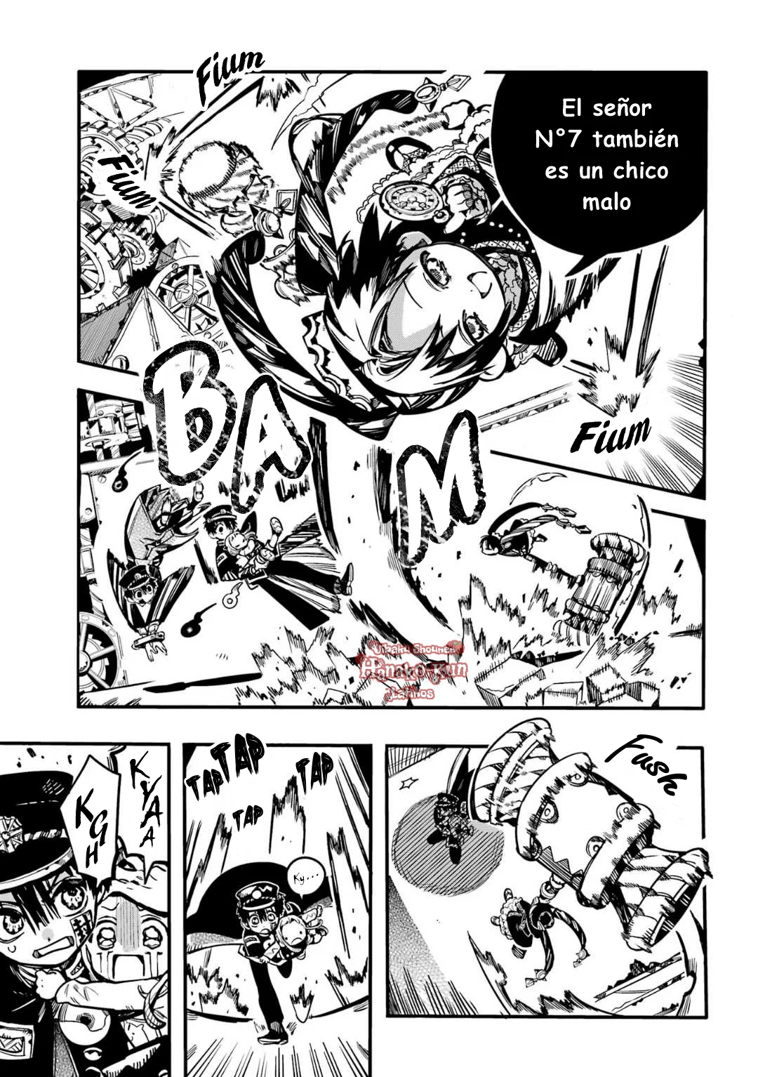 Página 33 — Jibaku Shounen Hanako-kun Capítulo 108