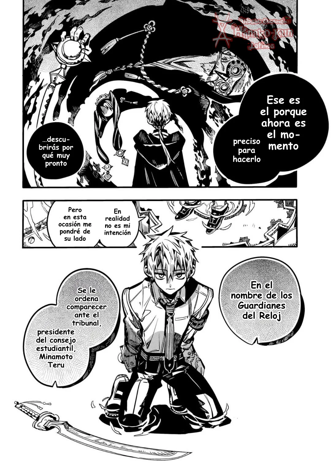 Página 40 — Jibaku Shounen Hanako-kun Capítulo 108