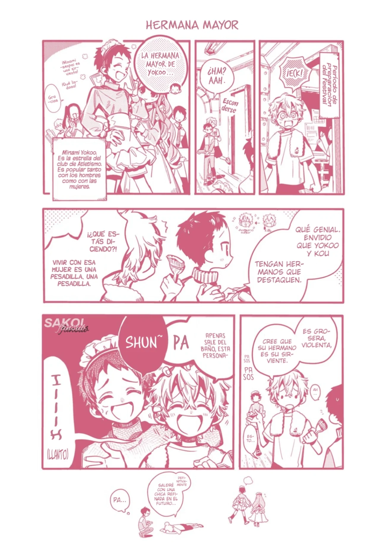 Página 5 — Jibaku Shounen Hanako-kun Capítulo 111.5