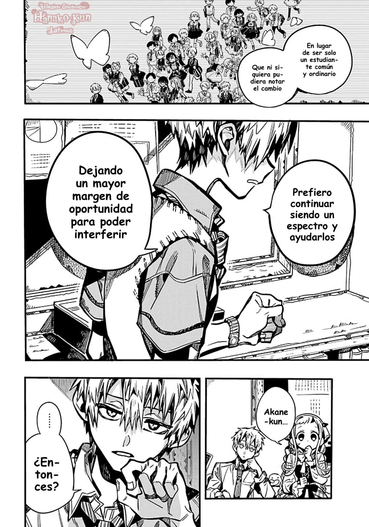 Página 13 — Jibaku Shounen Hanako-kun Capítulo 113