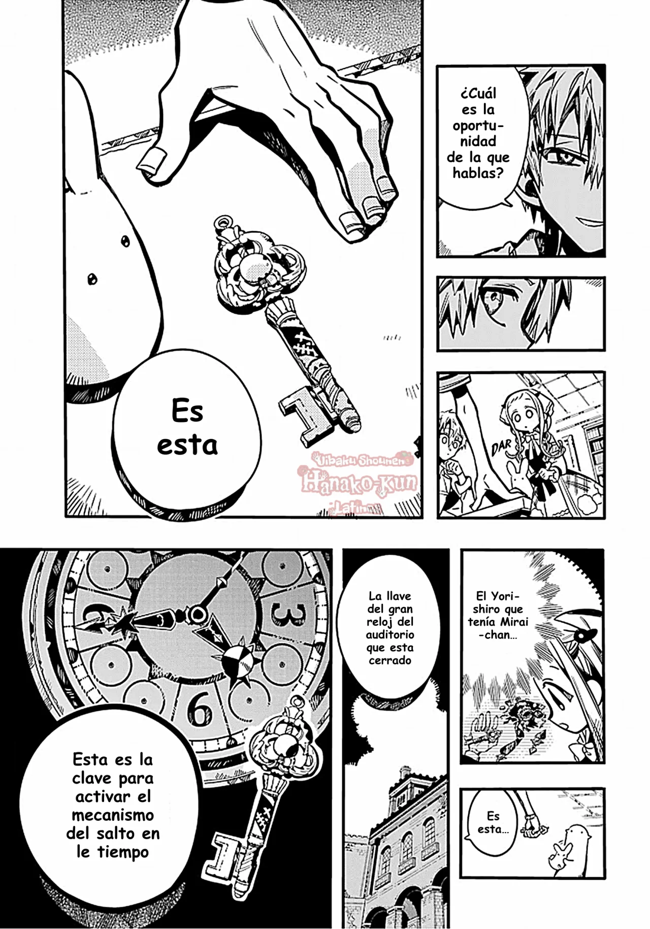 Página 14 — Jibaku Shounen Hanako-kun Capítulo 113