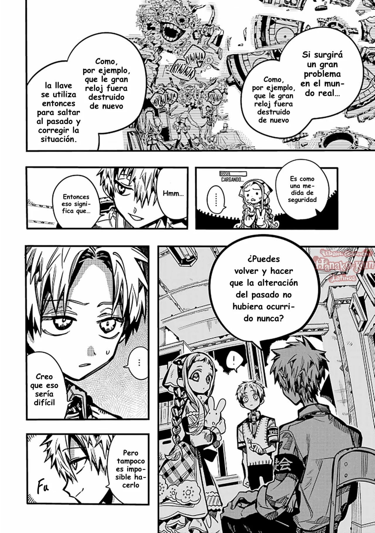 Página 15 — Jibaku Shounen Hanako-kun Capítulo 113