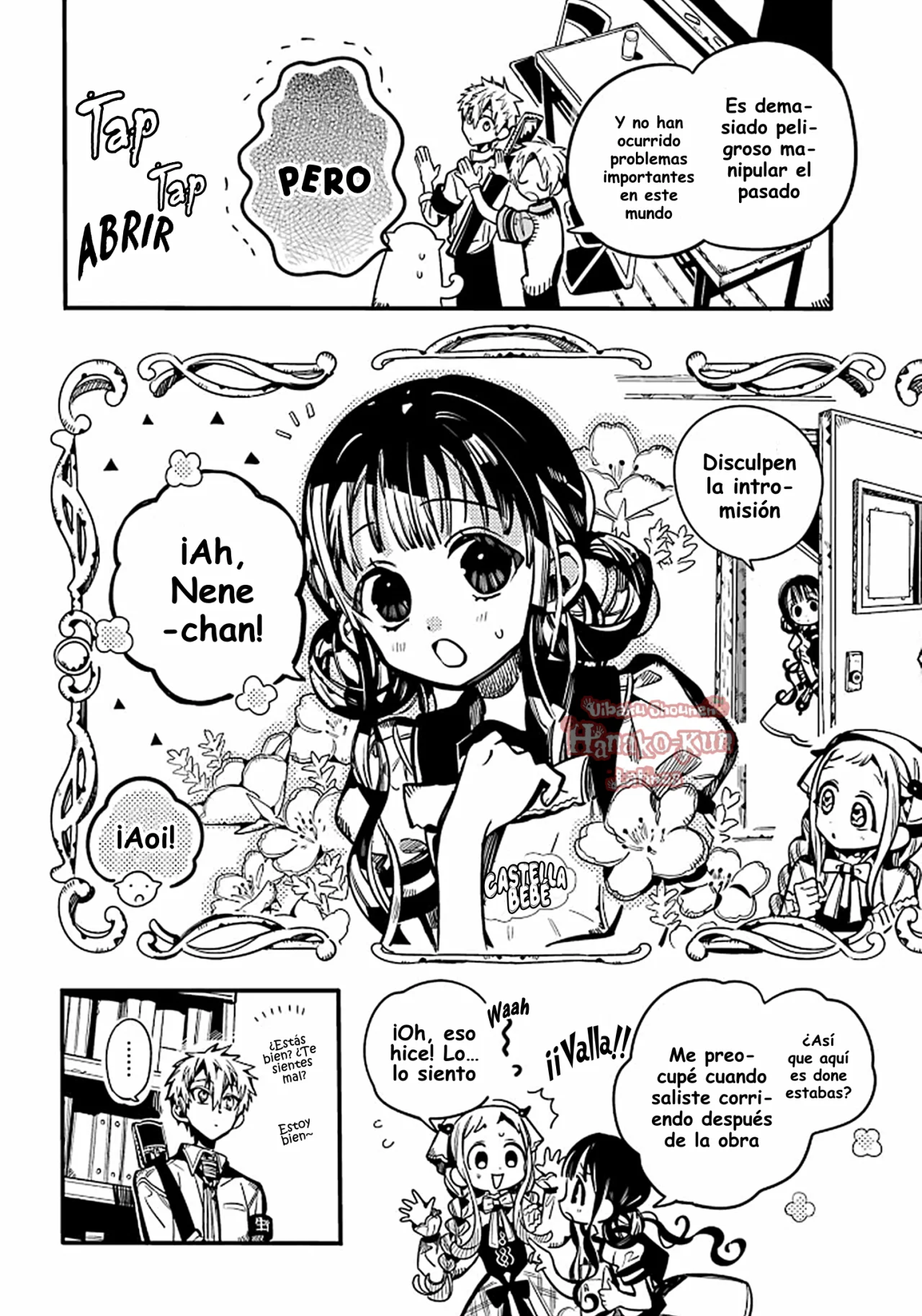 Página 17 — Jibaku Shounen Hanako-kun Capítulo 113