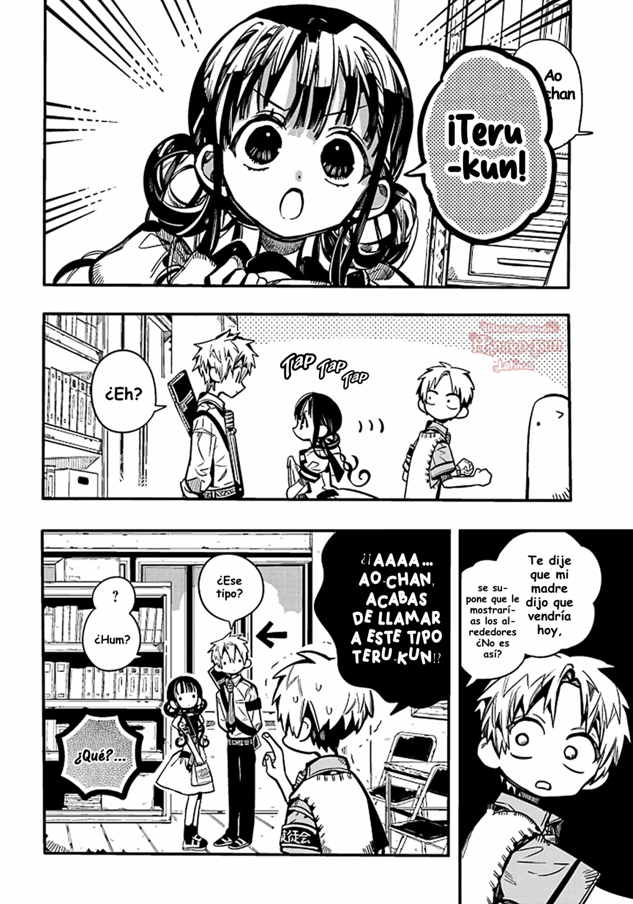 Página 19 — Jibaku Shounen Hanako-kun Capítulo 113